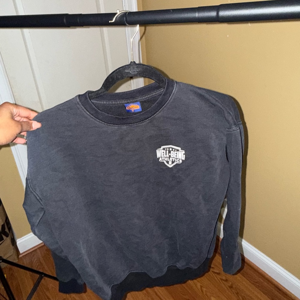 Well-Being Athletics Black Sweatshirt
